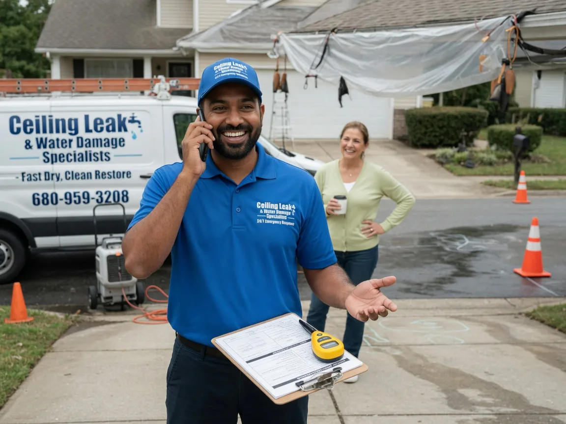 Ceiling Leak Cleanup Belmond, IA FAQs